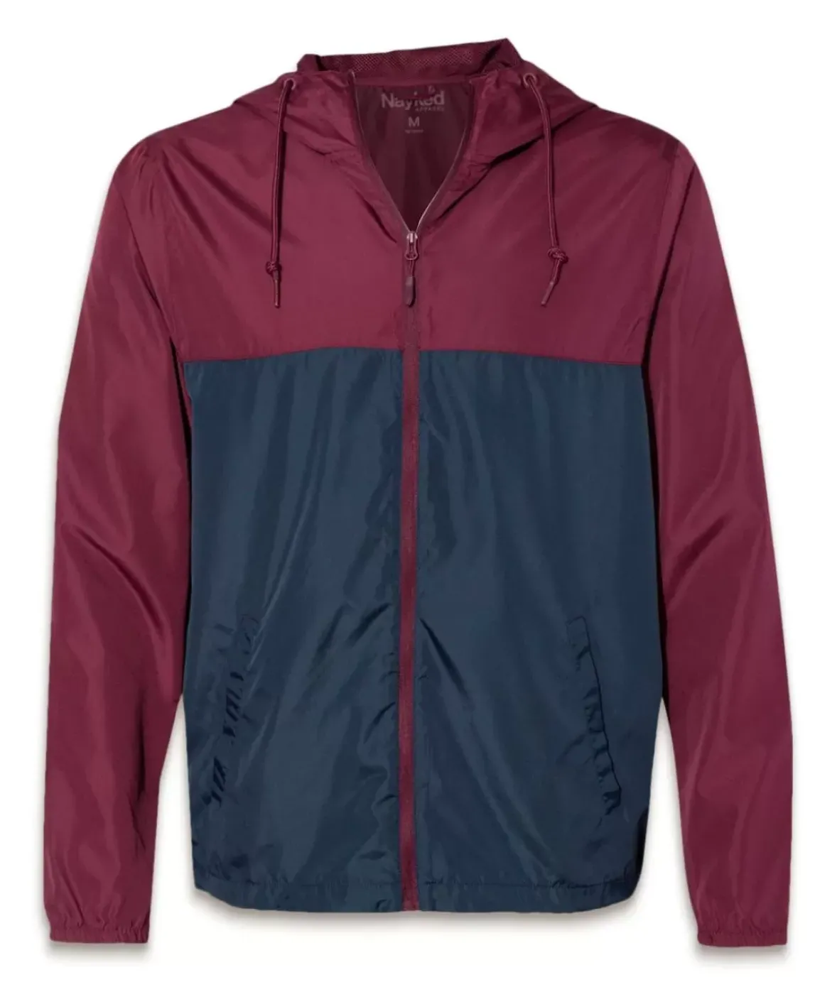 Nayked Apparel Hoodies & Sweatshirts>Women'S Soft Lightweight Oversized Full-Zip Windbreaker Jacket