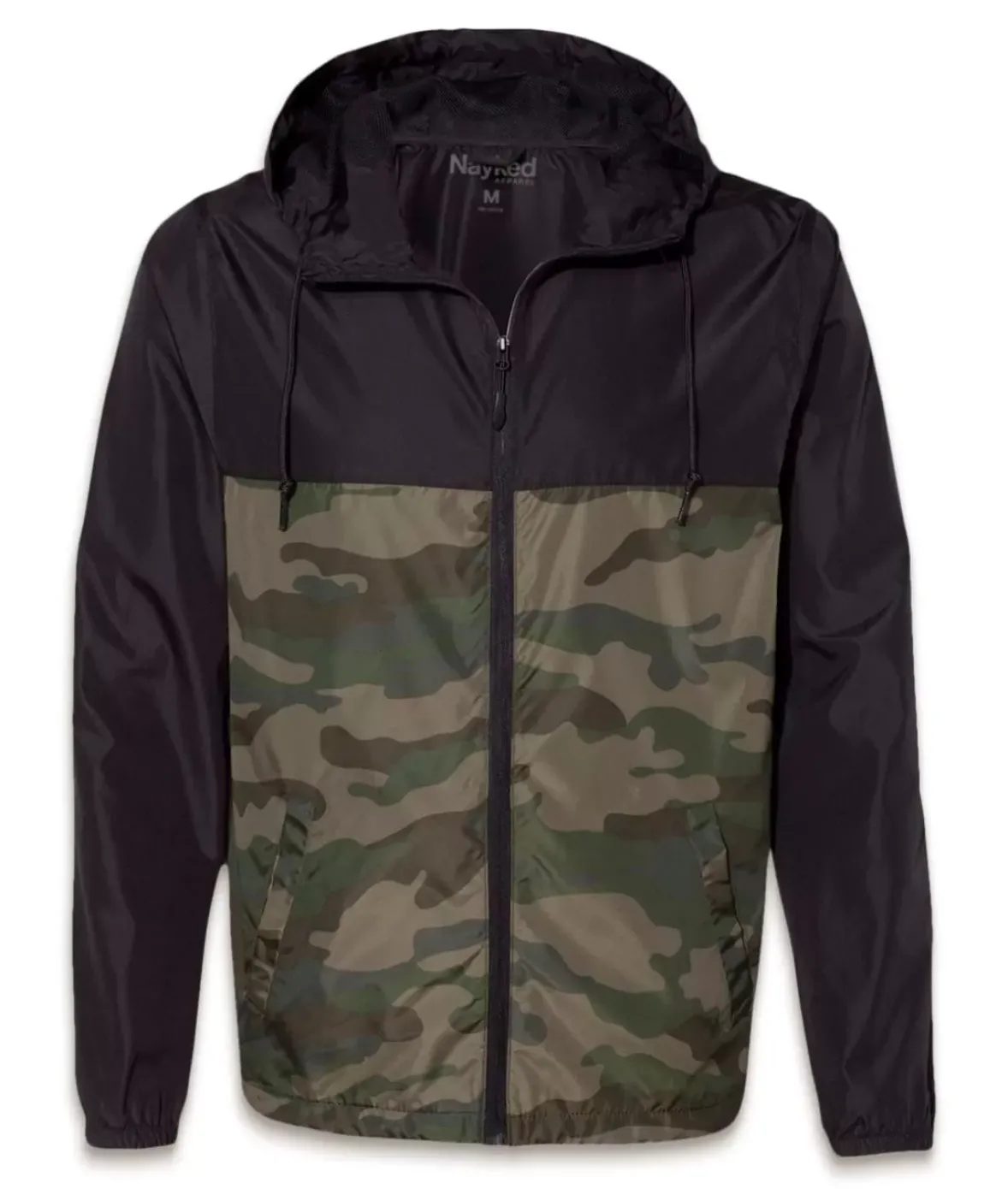 Nayked Apparel Hoodies & Sweatshirts>Women'S Soft Lightweight Oversized Full-Zip Windbreaker Jacket