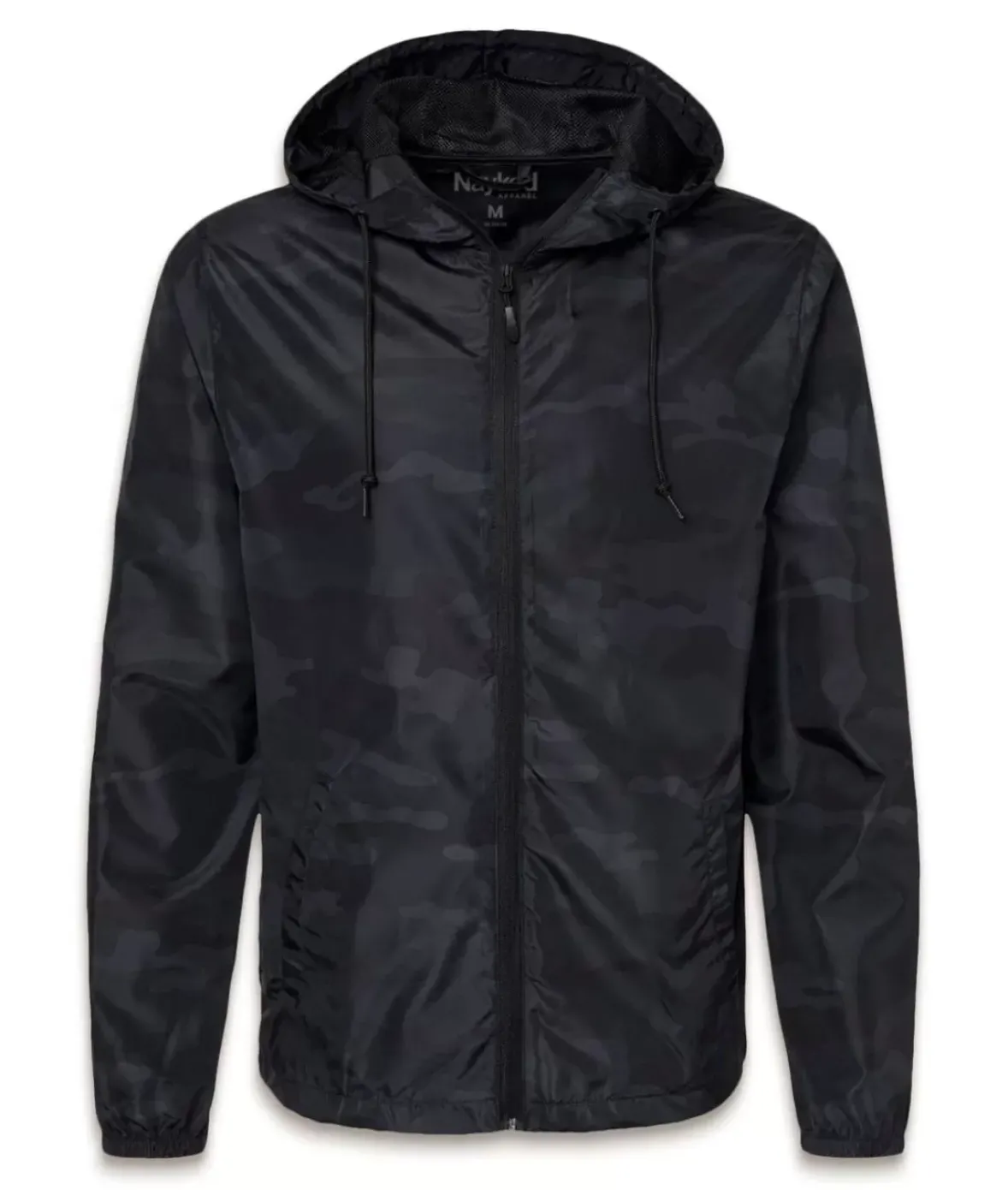 Nayked Apparel Tops>Women'S Soft Lightweight Oversized Full-Zip Windbreaker Jacket