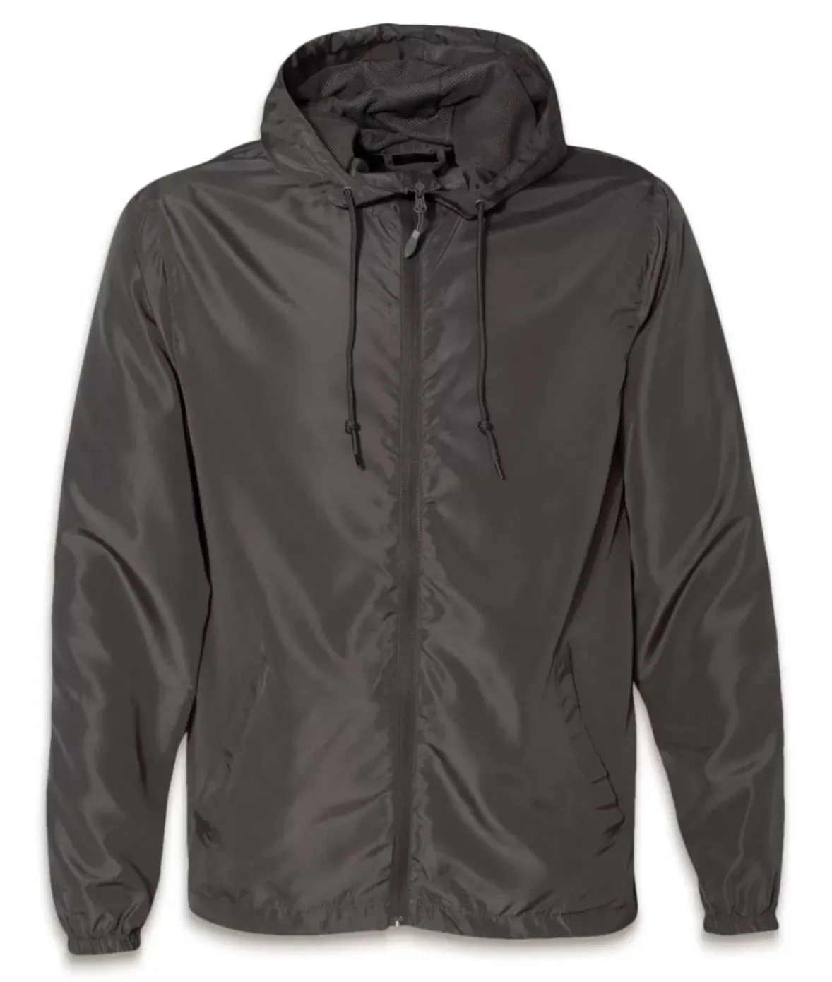 Nayked Apparel Outerwear>Women'S Soft Lightweight Oversized Full-Zip Windbreaker Jacket