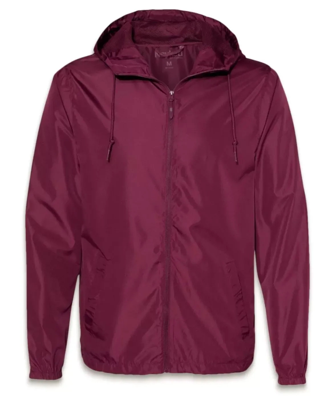 Nayked Apparel Outerwear>Women'S Soft Lightweight Oversized Full-Zip Windbreaker Jacket