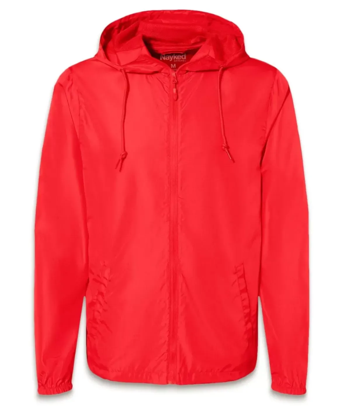 Nayked Apparel Outerwear>Women'S Soft Lightweight Oversized Full-Zip Windbreaker Jacket