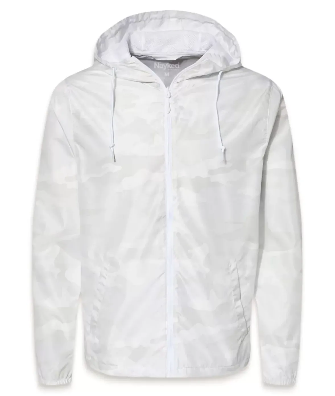 Nayked Apparel Outerwear>Women'S Soft Lightweight Oversized Full-Zip Windbreaker Jacket