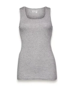 Nayked Apparel Tank Tops>Women'S Soft Micro Ribbed Tank