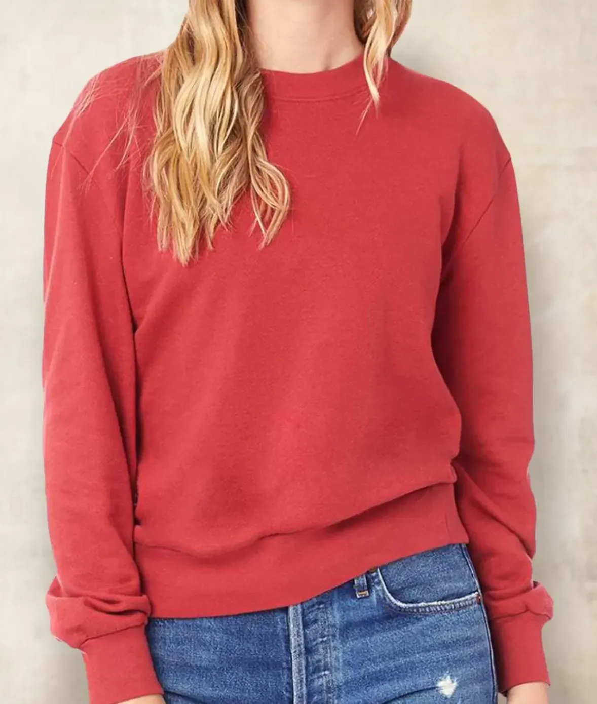 Nayked Apparel Athleisure>Women'S Soft Recycled Washed Terry Pullover