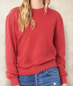 Nayked Apparel Tops>Women'S Soft Recycled Washed Terry Pullover