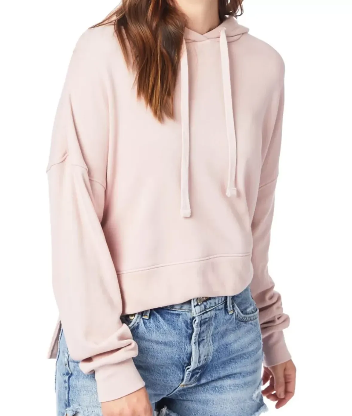 Nayked Apparel Athleisure>Women'S Soft Recycled Washed Terry Hoodie