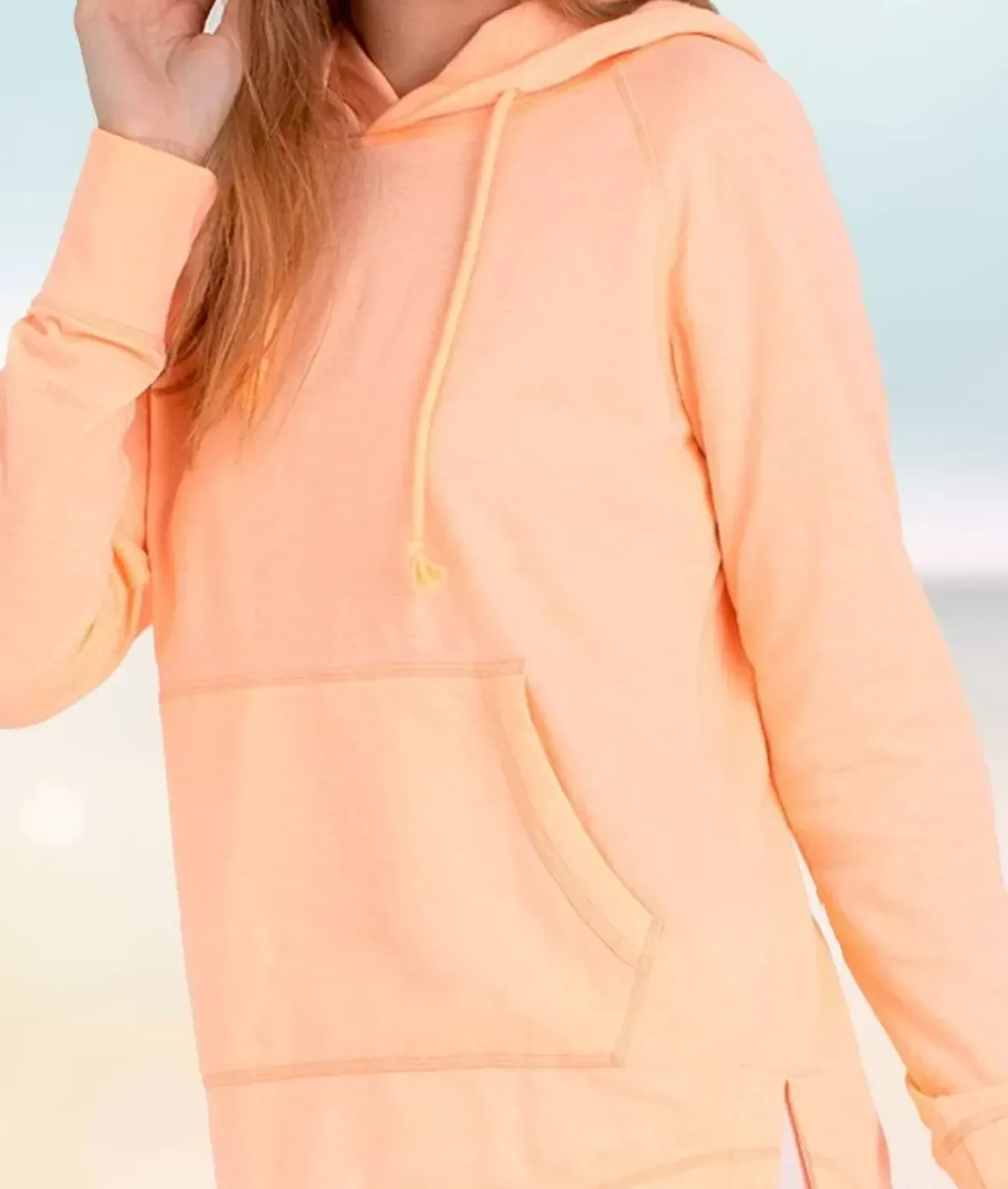 Nayked Apparel Hoodies & Sweatshirts>Women'S Soft Tunic Fleece Hoodie