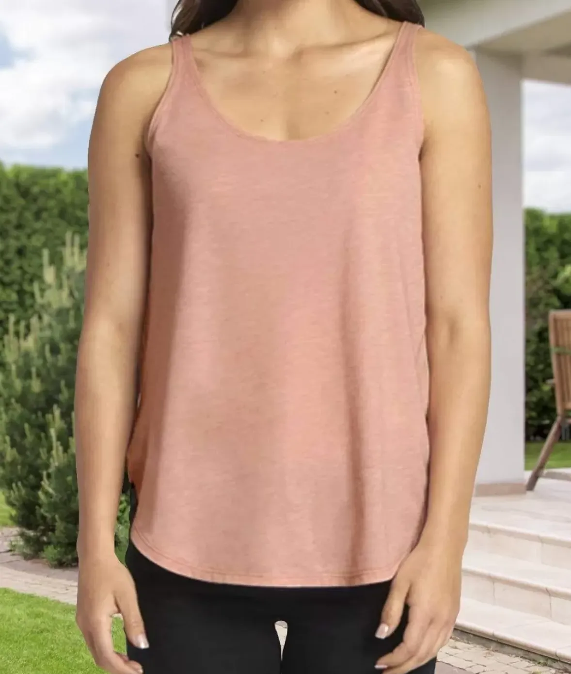 Nayked Apparel Tank Tops>Women'S Split Side Tank Top