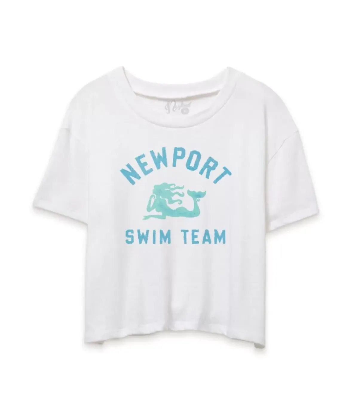 Nayked Apparel Tops>Women'S Vintage Graphic Crop T-Shirt | Newport