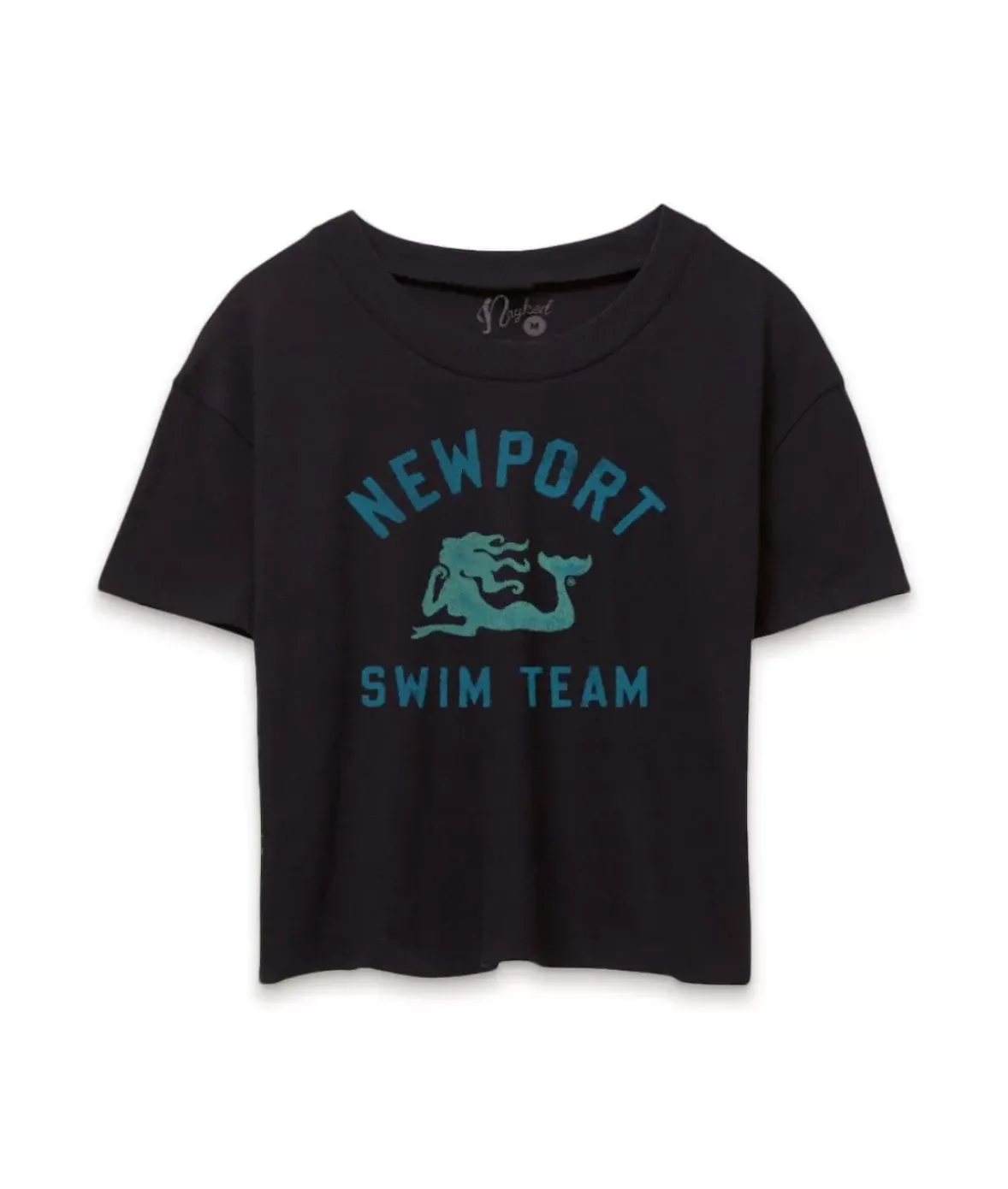 Nayked Apparel T-Shirts>Women'S Vintage Graphic Crop T-Shirt | Newport